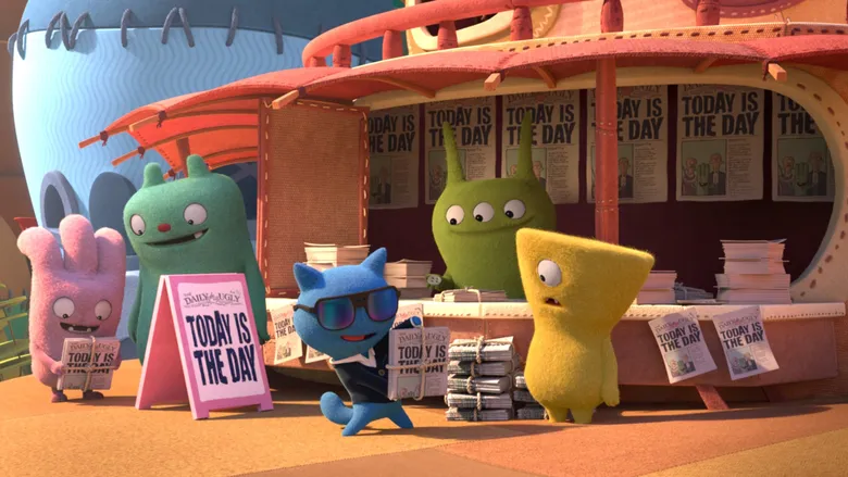 UglyDolls backdrop