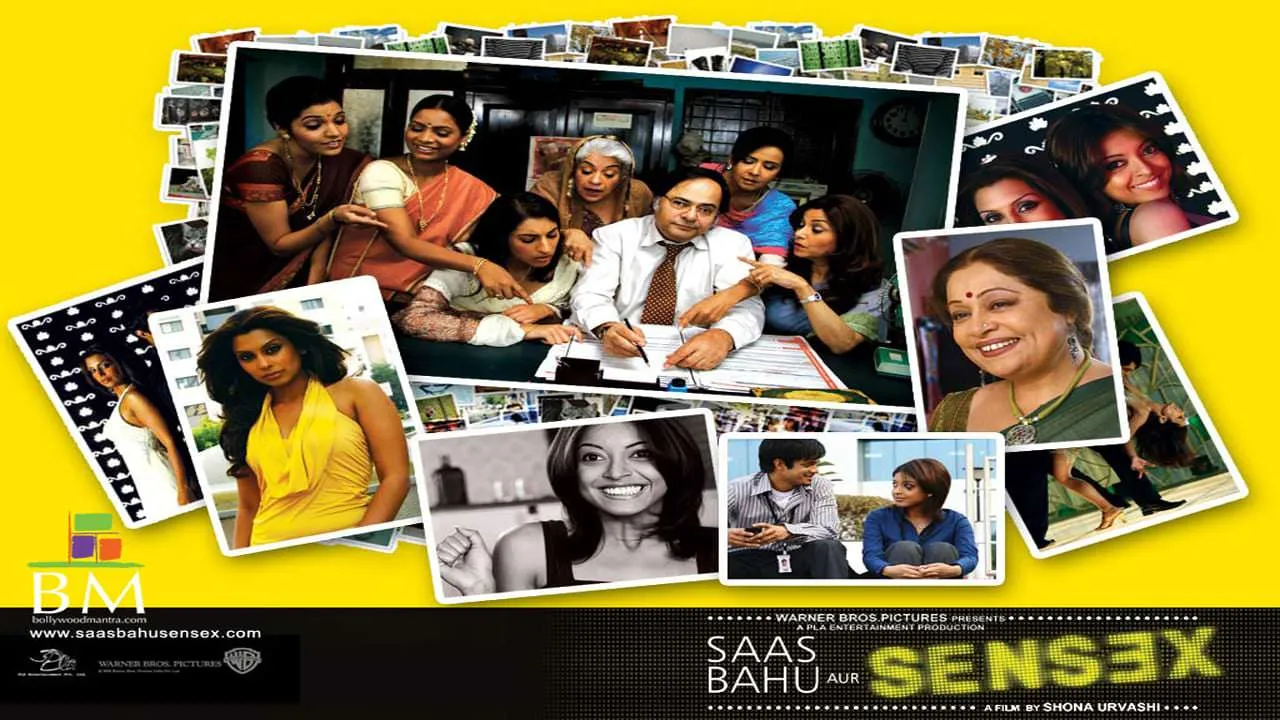 Saas Bahu Aur Sensex backdrop