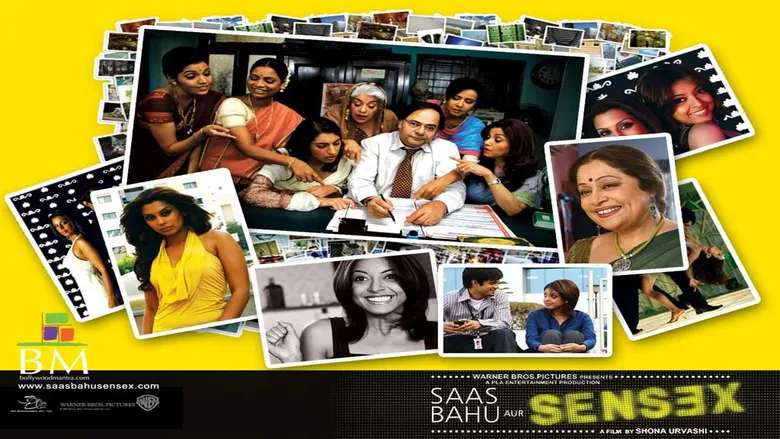 Saas Bahu Aur Sensex backdrop
