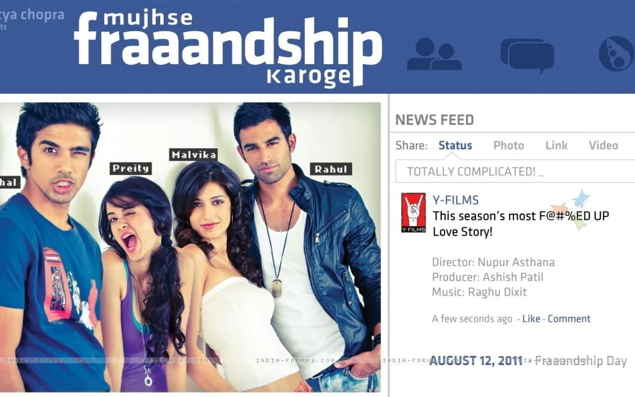 Mujhse Fraaandship Karoge backdrop