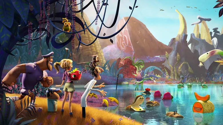 Cloudy with a Chance of Meatballs 2 backdrop