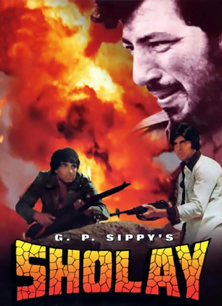 Sholay poster
